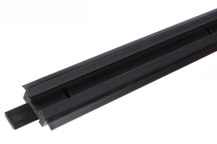Kawneer Black 48" Commercial Storefront Door Sweep – Weatherproof Seal - Reflect Window & Door