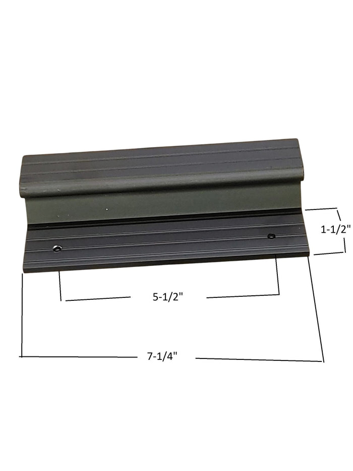Bronze Commercial Door Handle for Kawneer Doors - 5-1/2" Hole Spacing - Reflect Window & Door
