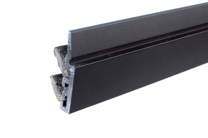 Kawneer Bronze Glazing Stop with Weatherstripping for Commercial Doors - Reflect Window & Door