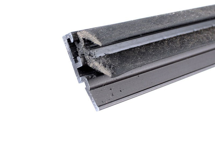 Kawneer Bronze Glazing Stop with Weatherstripping for Commercial Doors - Reflect Window & Door