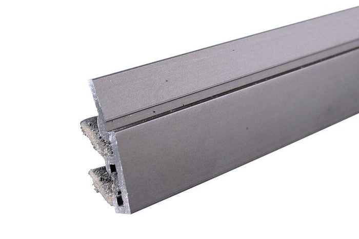 Kawneer Bronze Glazing Stop with Weatherstripping for Commercial Doors - Reflect Window & Door