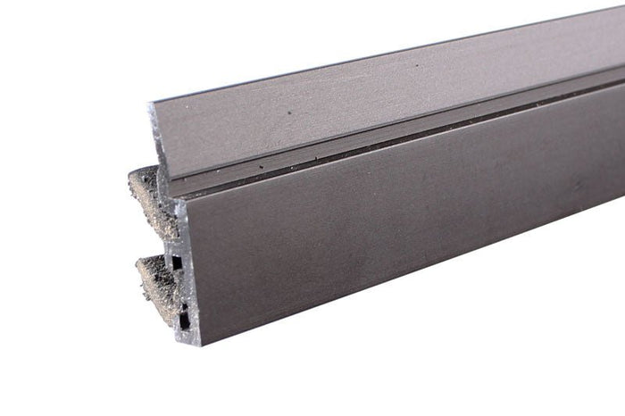 Kawneer Bronze Glazing Stop with Weatherstripping for Commercial Doors - Reflect Window & Door