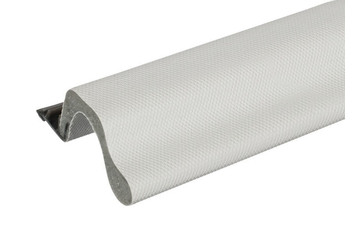 Entry Door White Kerf - Mounted Extended Reach Weatherseal – Compression Door Gasket for Enhanced Weatherproofing - Reflect Window & Door
