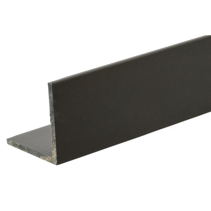 L - Angle 1" x 1" Medium Bronze Anodized Framing Bracket - Reflect Window & Door