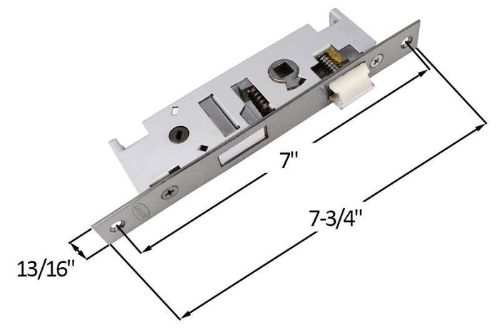 Larson Storm & Screen Door Mortise Latch - Reflect Window & Door