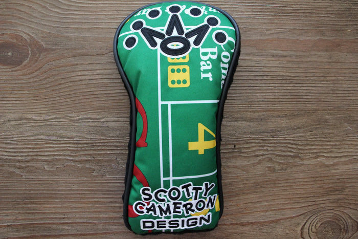 Las Vegas Green Gambler Driver Cover