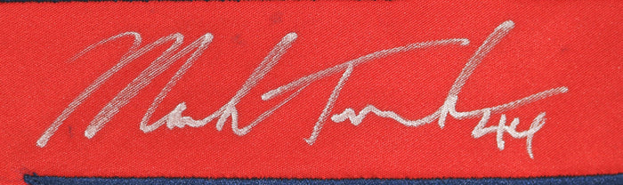 Mark Trumbo Los Angeles Angels Signed Autographed White #44 Jersey 1961 Angels Patch JSA COA