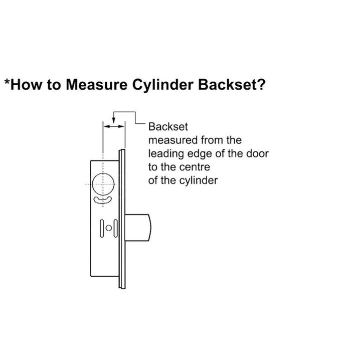 Maximum Security Lock - 1 - 1/2" Backset - Reflect Window & Door