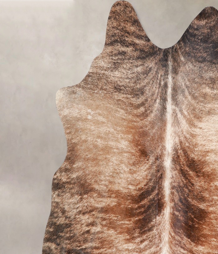 Medium Brindle Cowhide Rug #A34325