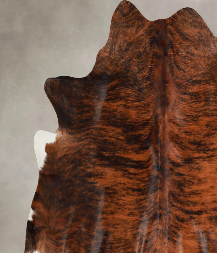 Medium Brindle Cowhide Rug #A34374