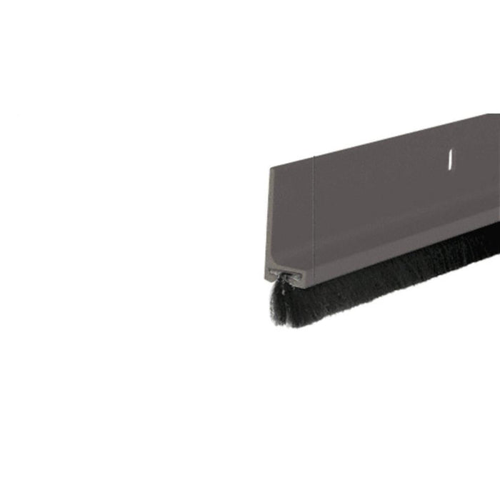 144" Bronze Painted Finned Door Sweep for Entry Doors – Durable Weatherproof Seal - Reflect Window & Door