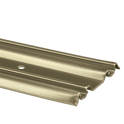 Mirrored Closet Door Champagne Gold Steel Track - Reflect Window & Door