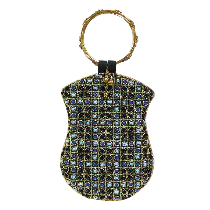'Nadia' Beaded Mobile Bag - Wilson Lee