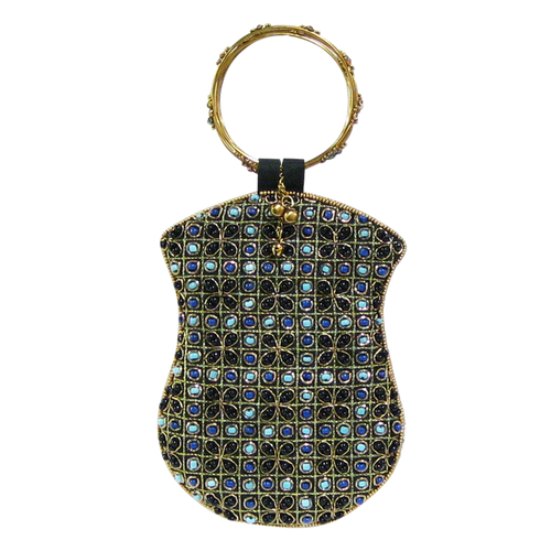 'Nadia' Beaded Mobile Bag - Wilson Lee