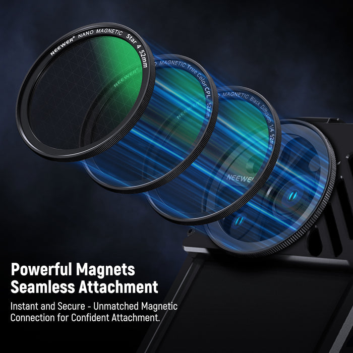Powerful Magnets Seamless Attachment