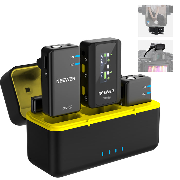 NEEWER CM28 Wireless Lavalier Microphone System
