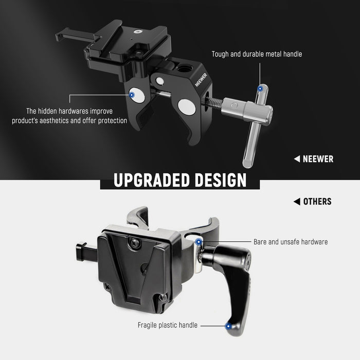 NEEWER PS006 V Mount Battery Plate features upgraded designs.