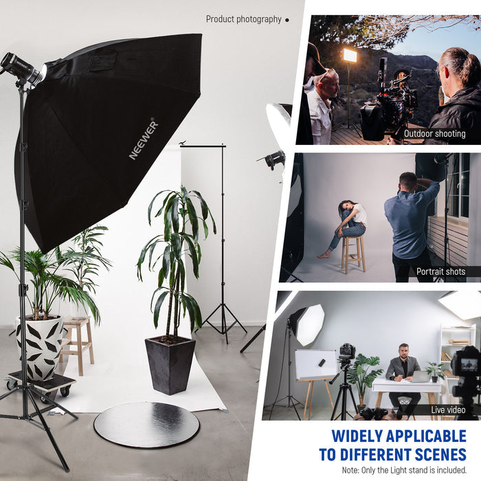 Wide Applications of the NEEWER ST-400AC 400cm Heavy Duty Light Stand