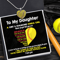 New Softball Heart Necklace - Softball - To My Daughter - You Are Always My Favorite Softball Player - Gnep17025