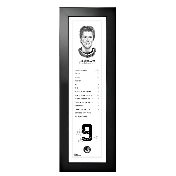 NHL Legends | 6" x 22" Frame | 2012 Mike Modano
