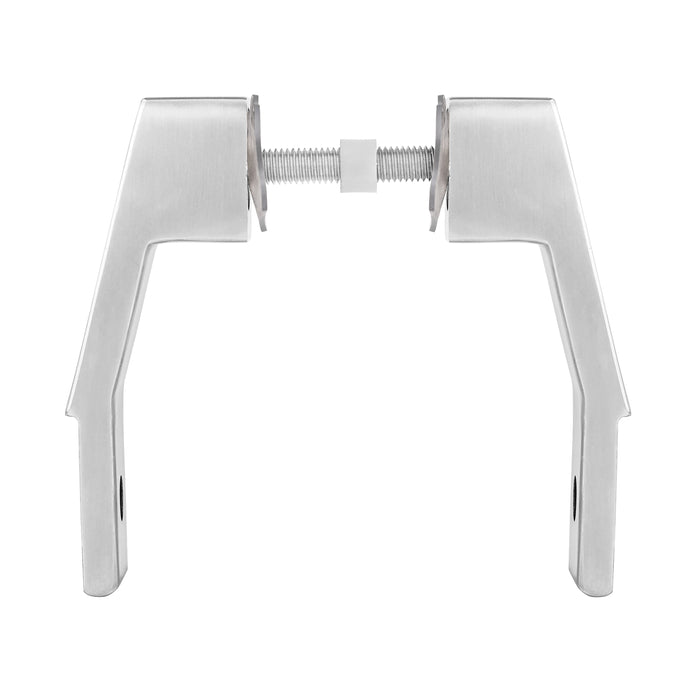 Offset Mount Mid-Post Attachment – for Rectangle Ladder Pulls Stainless Steel 304 Satin Steel (2pairs)