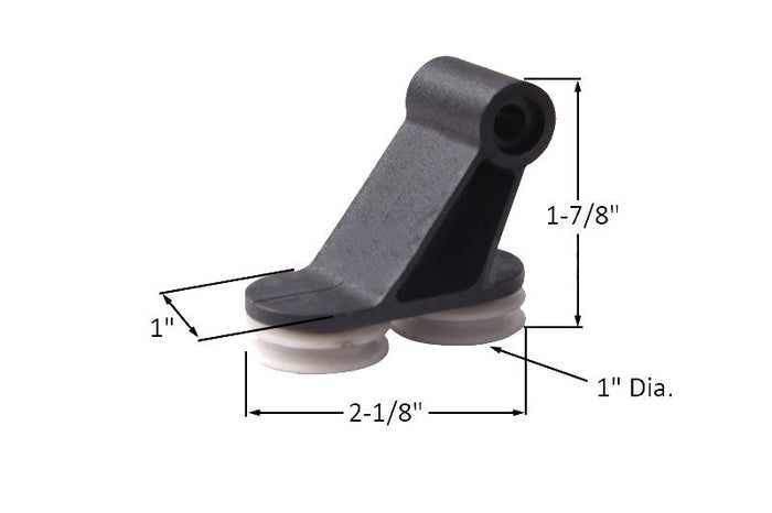 Sliding Shower Door Roller Assembly Offset - Reflect Window & Door