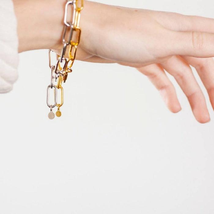 Paperclip Chain Bracelet
