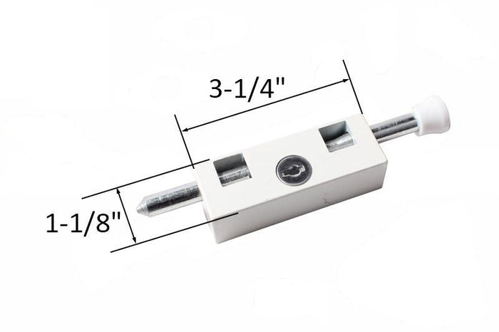 Patio Door Keyed Bolt Lock - Reflect Window & Door