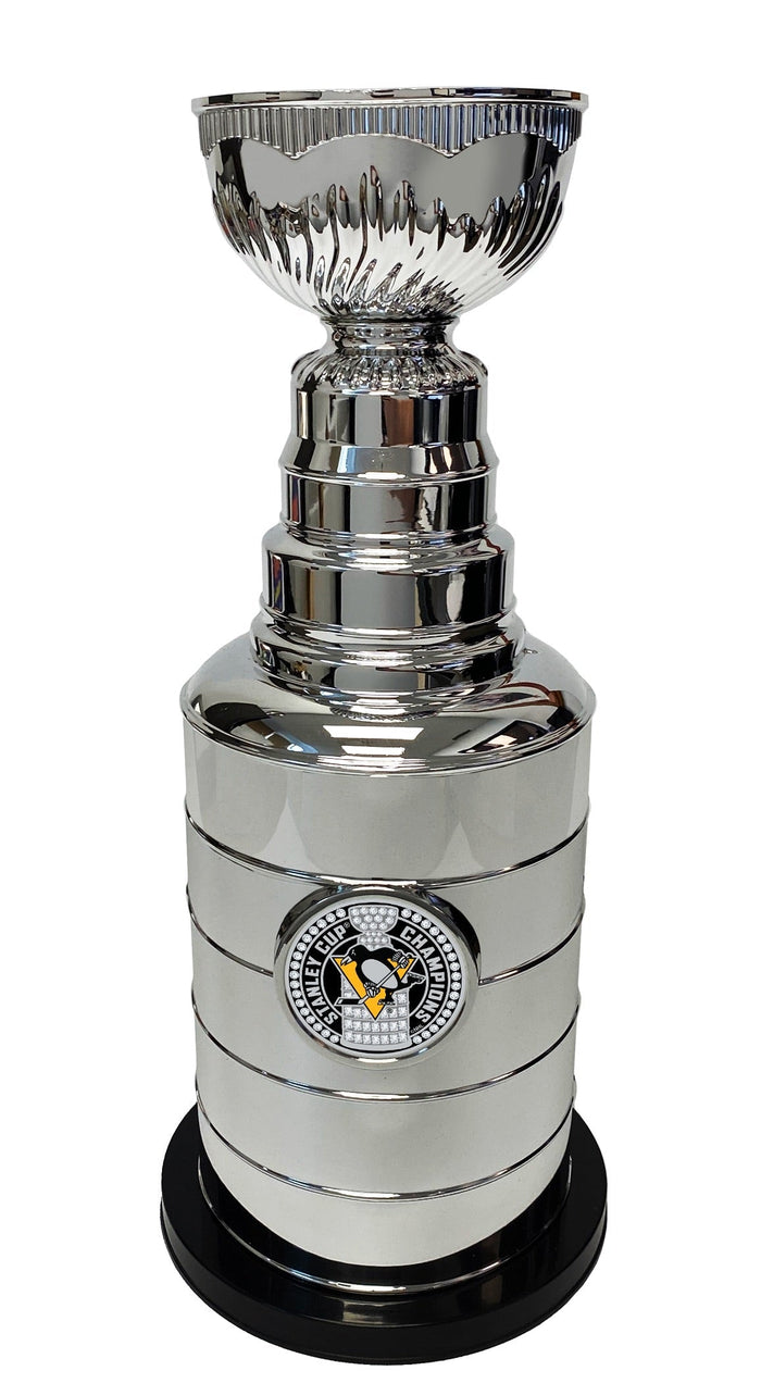 Pittsburgh Penguins Stanley Cup Coin Bank with Trimflexx