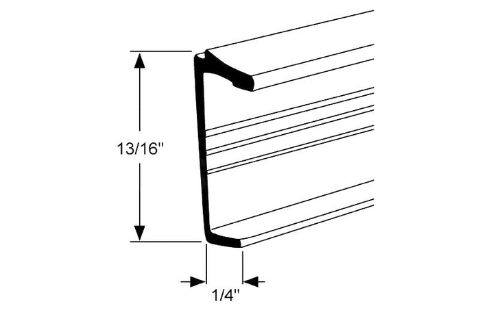 PVC Window Stop 1/4" – All Weather Windows Compatible - Reflect Window & Door