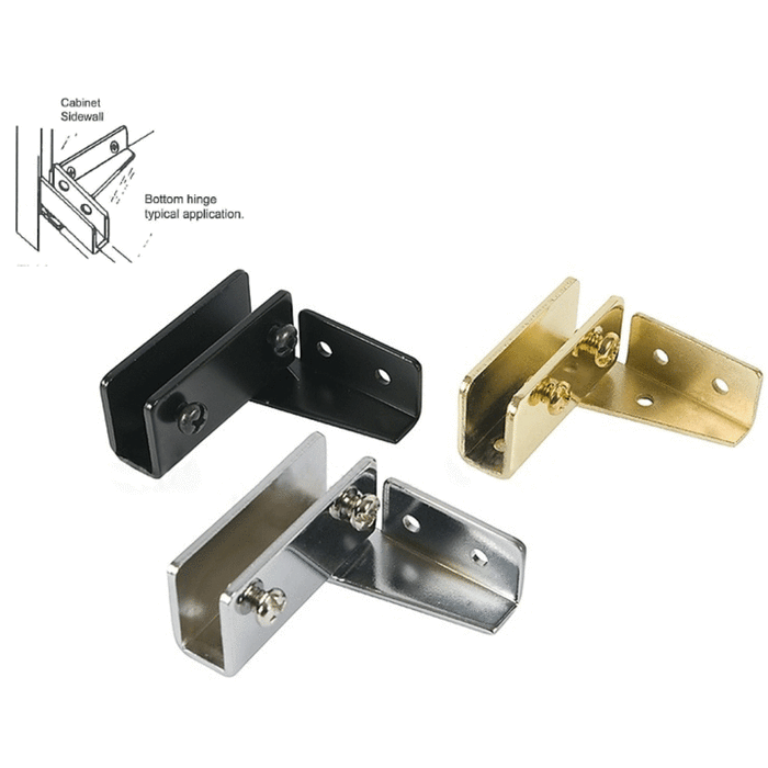 Recess Mount Glass Door Hinges - Reflect Window & Door