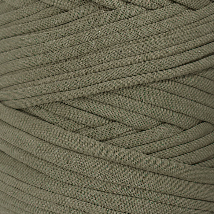 Recycled T-Shirt Fabric Yarn - Basil Color