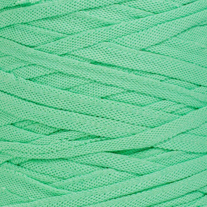 Recycled T-Shirt Fabric Yarn - Emerald Color