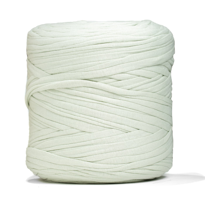 Recycled T-Shirt Fabric Yarn - Fresh Mint Color