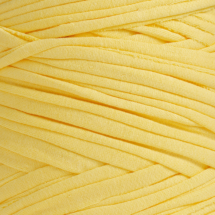 Recycled T-Shirt Fabric Yarn - Sunflower Color