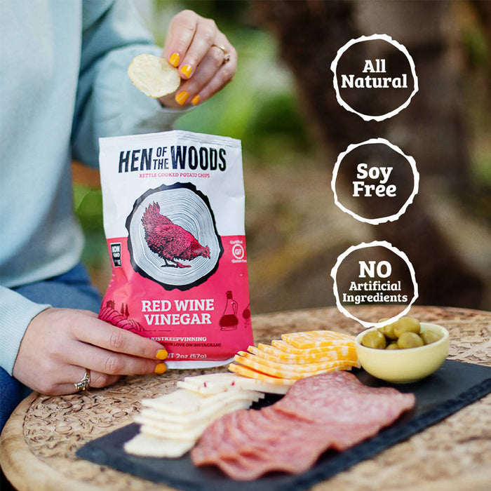 Red Wine Vinegar Potato Chips