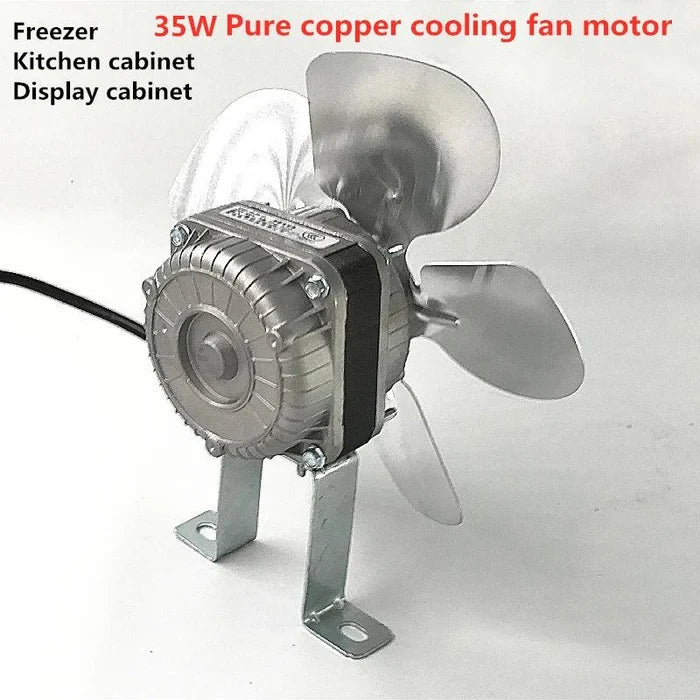 refrigerator fan motor, freezer condenser motor, YZ16 fan motor, cooling fan motor replacement, 25W copper wire motor, 90W refrigerator motor, refrigerator evaporator fan, freezer cooling motor, aluminum fan blade motor, refrigerator repair parts, commercial freezer fan motor, pure copper fan motor