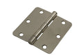 Residential 3" x 3" Butt Hinge With 5/8" Radius Corners - Satin Nickle - Reflect Window & Door