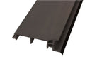 Residential Entry Door Brown Vinyl Threshold – Fits 2x6 Wall Frame, Weatherproof Replacement Door Sill - Reflect Window & Door