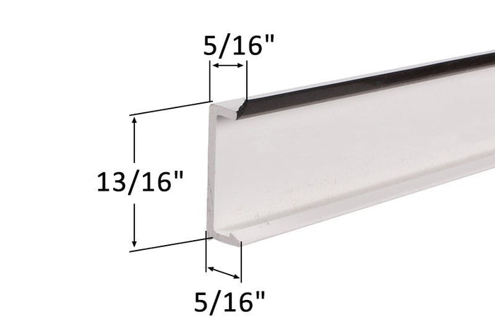 Residential Window Single Casement Wall Vinyl Glazing Stop - Reflect Window & Door