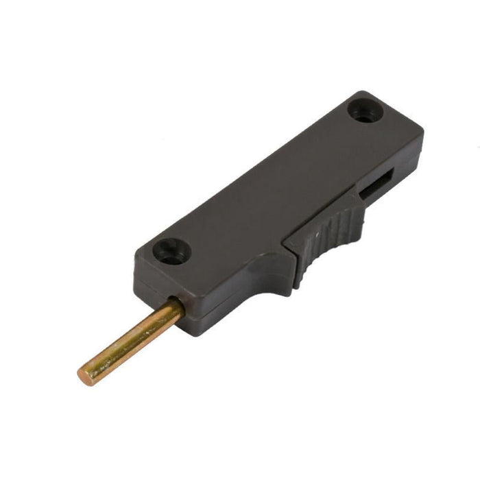 Reversible Window and Glass Door Plunger Lock - Brown - Reflect Window & Door