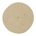 Ribbon Cotton T-Shirt Yarn Beige Color