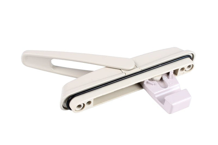 Roto Hardware Almond 1 - 1/4" Hook Single - Point Lock Handle - Reflect Window & Door
