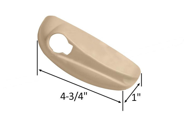 Roto Hardware Left Hand Window Operator Cover – Almond Plastic Replacement Crank Cover - Reflect Window & Door