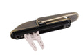 Roto Hardware Antique Brass 1 - 1/2" Long Fork Multi - Point Locking Window Handle - Reflect Window & Door