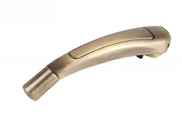 Roto Hardware Antique Brass Folding Crank Handle - 5/16" Spline - Reflect Window & Door