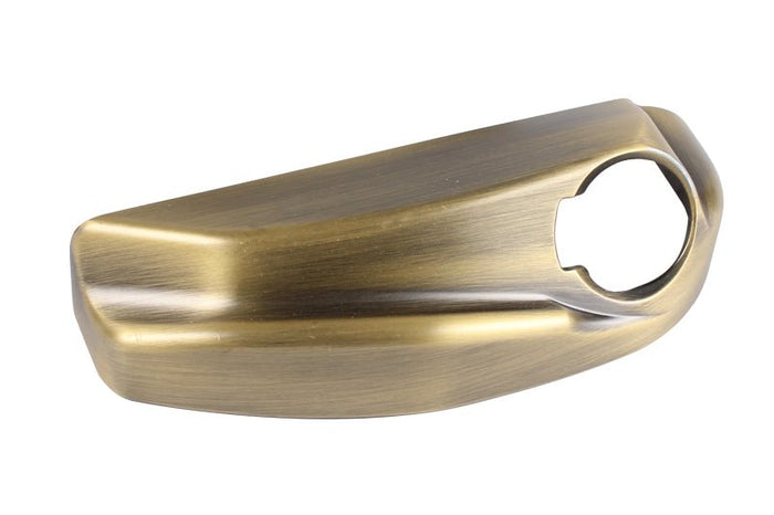 Roto Hardware Right Hand Antique Brass Metal Window Operator Cover – Durable Window Replacement Part - Reflect Window & Door