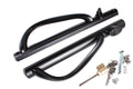 Roto Hardware Black Keyed Glass Door Handle Set - Reflect Window & Door
