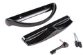 Roto Hardware Black Patio Door Handle Set – Keyless Sliding Door Handle - Reflect Window & Door