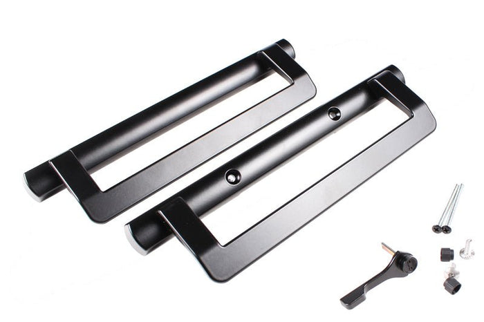 Roto Hardware Black Sliding Glass Patio Door Handle – Durable Lockable Door Pull - Reflect Window & Door